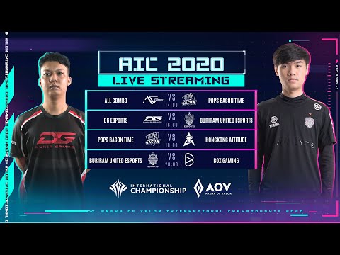 Group Stage AIC 2020 Day 2 - Garena AOV Indonesia