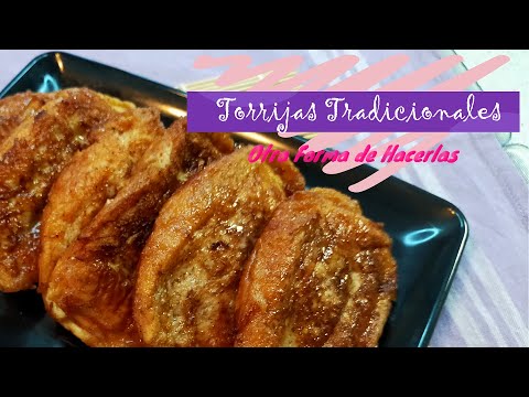 Torrijas de semana santa a mi manera