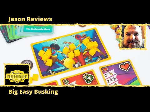 Jason’s Board Game Diagnostics of Big Easy Busking