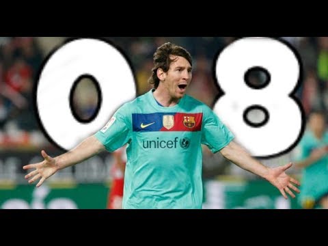 Almeria 0-8 FC Barcelone Tous Les Buts 20/11/2010 HD