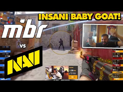 INSANI MODO BABY GOAT DESTRUIU TUDO! Melhores Momentos: MIBR vs NAVI - MAJOR SHANGAI