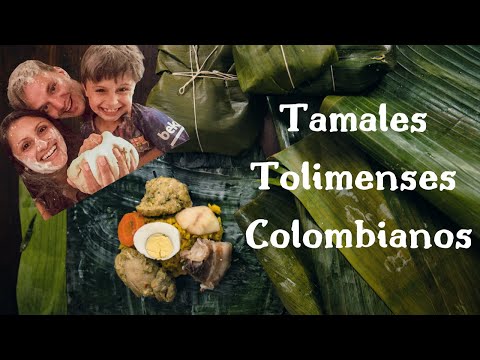Tamales Tolimenses Colombianos,