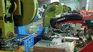Heat sink resistance welding stamping-Chinese Honyen robot