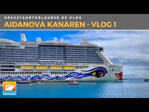AIDAnova #Vlog1 - Erste Erkundung des LNG-Schiffes auf den Kanaren