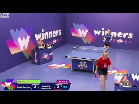 WINners CUP table 2  22.01  Gasiul Tatiana - Lushchik Anastasiia  19:00