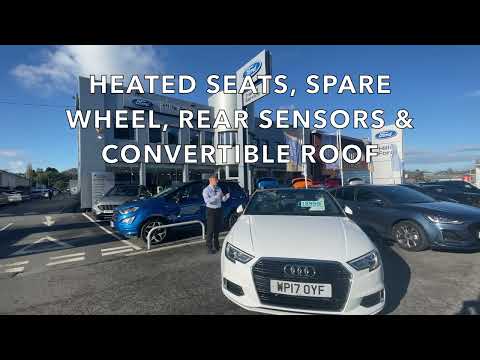 2017 AUDI A3 in stock & available at Hills Ford Kidderminster!