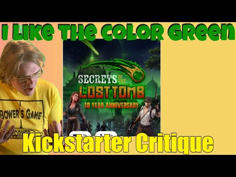 Secrets Of The Lost Tomb - Epic Remastered Edition - 10th Anniversary - Kickstarter Critique Review