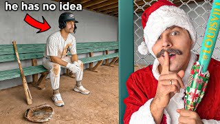 Surprising a High Schooler with $2,000 Baseball Gear for Christmas