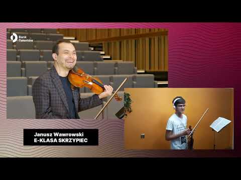 e-Bank Talentów - prof. Janusz Wawrowski - skrzypce - Adam Falenta