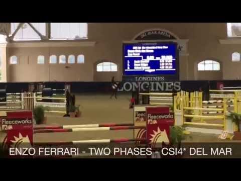 ENZO FERRARI 6YR - 1.30m CSI4* DEL MAR 2015 - BDN SPORT HORSES