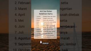Download lagu Arti Kepribadian Berdasarkan Bulan Kelahiran | #shorts mp3