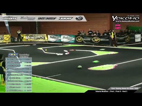 2019/20 Yokomo Euro Touring Series Rd2 - Volante Modified A-Main 3