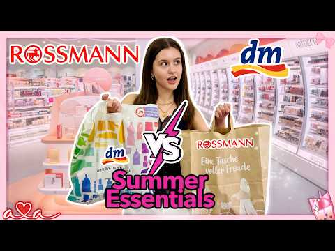 DM oder ROSSMANN? ౨ৎ let's go summer essentials self care shopping °❀⋆.ೃ࿔*:･Alles Ava Teen Life