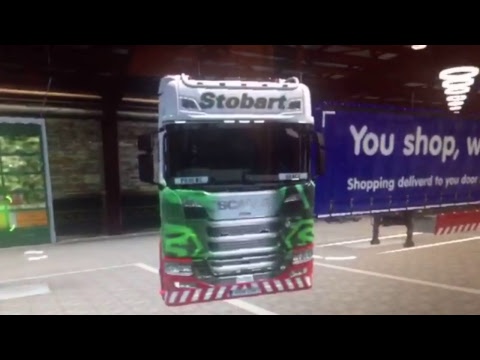 Euro truck simulator 2 Eddie Stobart next gen Scania Chloe H110