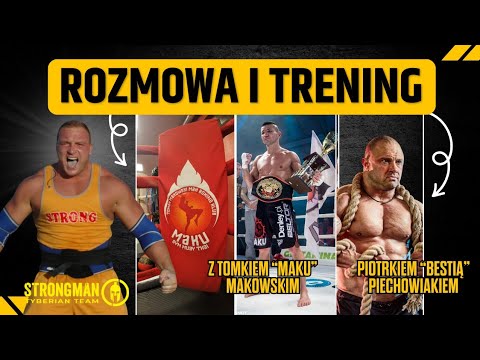 Interview and training with Bestia Piotr Piechowiak and Tomek Makowski