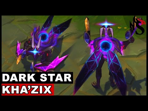 New Dark Star Kha'Zix Skin Spotlight (League of Legends)