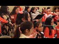 Children's choir singing Spanish in a Parish in Oregon