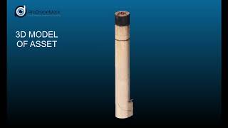 3D model of asset for inspection purposes using drone technology