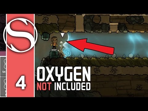 HE'S GONNA DROWN! - Oxygen Not Included Gameplay Part 4