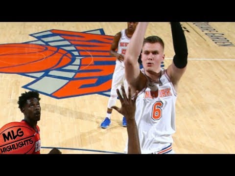 Kristaps Porzingis (25 pts, 6 reb, 3 ast, 5 stl, 2 blk) Highlights vs Pelicans / 2017-18 NBA Season