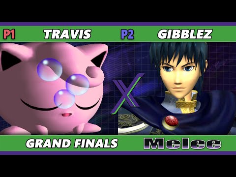 S@X 522 GRAND FINALS - Gibblez (Marth) Vs. Travis [L] (Jigglypuff) Smash Melee - SSBM