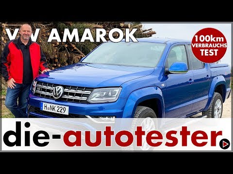 VW Amarok V6 3.0 TDI 190 kW (258 hp) - 100 km Fuel Consumption Test Drive | 2019 | Review | German