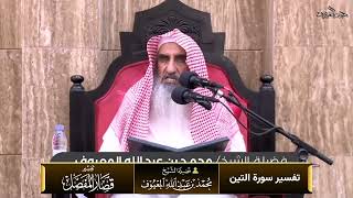 صورة تفسير سورة التين