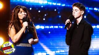 Judges Didn’t Believe Them… Until This Mother & Son Sang Together 😱🎤
