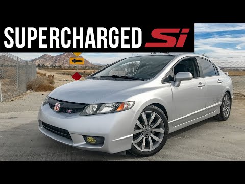 Supercharged Civic Si FA5 Review - 8600RPM of WHINE!