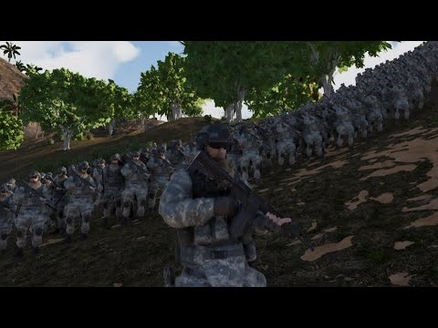 #uebs2 20000 modern soldiers vs 7000 trolls