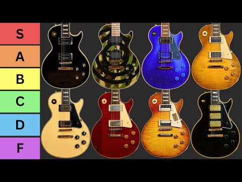 FAMOUS LES PAUL TIER LIST PART 2: Electric Boogaloo🤘