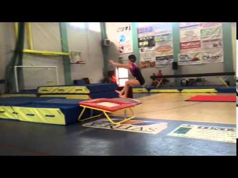 Gara CSEN CUP individuale Nicole Righetti al trampolino 1 salto