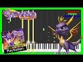 Dark Hollow - Spyro The Dragon - Piano Tutorial ...