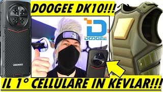 DOOGEE DK10 recensione e unboxing rugged phone 5G il primo smartphone al mondo con telaio in KEVLAR