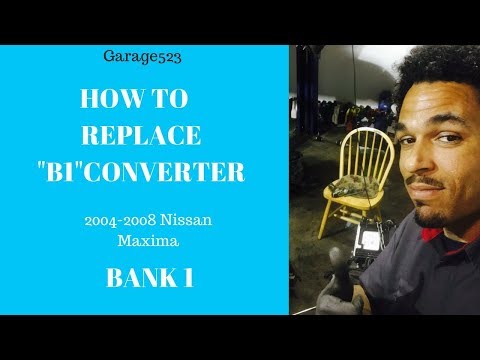 How To Replace Catalytic Converter Nissan Maxima 04-08 (BANK 1)