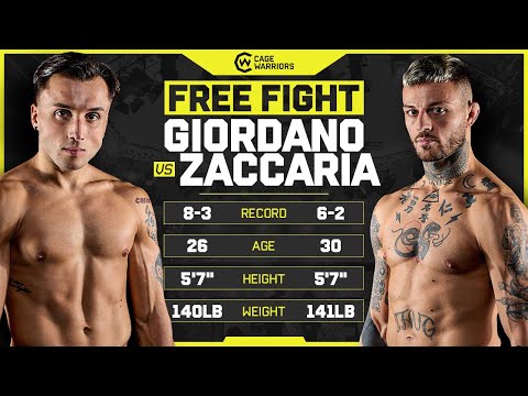 Alessandro Giordano vs Emanuele Zaccaria full fight