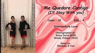 Me Quedare Contigo - Line Dance
