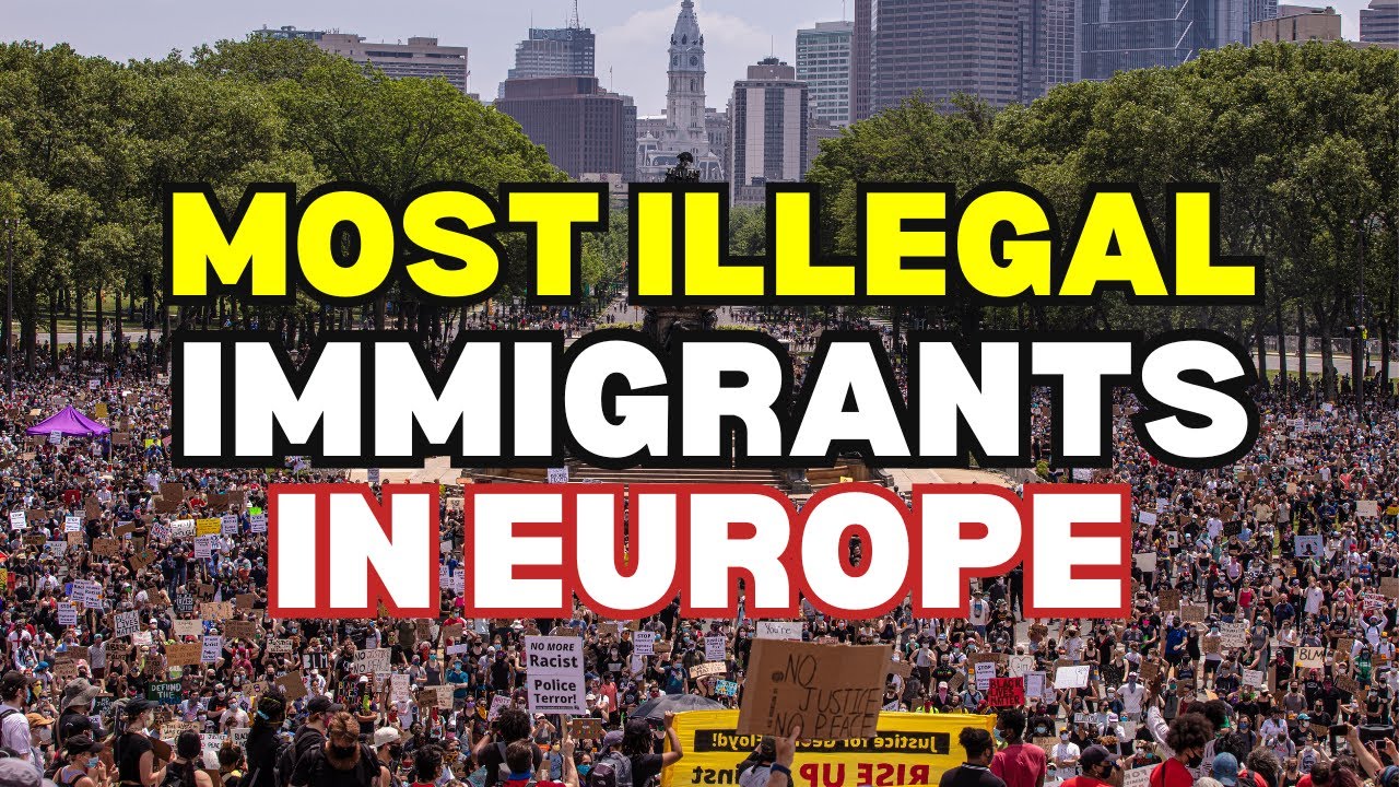 10 European Countries With The Most ILLEGAL IMMIGRANTS in 2024