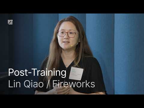 トレーニング後が味を維持する方法｜花火CEO リン・チャオ (Post-Training Is How You Keep Your Taste | Fireworks CEO Lin Qiao)