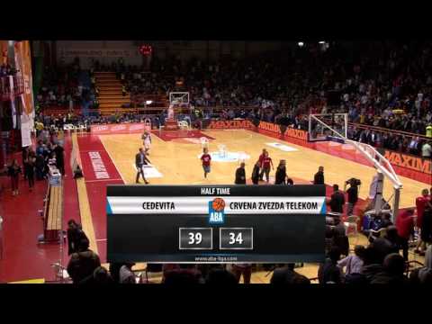 ABA Liga 2015/16 highlights, Semi-finals, Round 2: Cedevita - Crvena zvezda Telekom (22.3.2016)