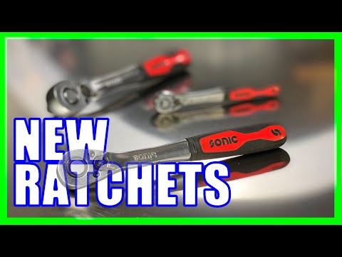 New SONIC Tools Ratchets [More Teeth - More Bite]