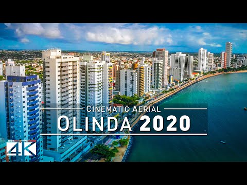 【4K】Historic City of OLINDA from Above - BRAZIL 2020 | Cinematic Aerial Film