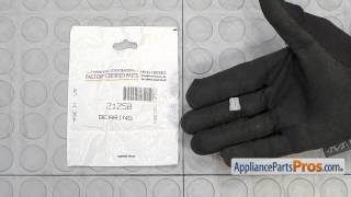 How To: Whirlpool/KitchenAid/Maytag Lid Hinge Bearing WP21258