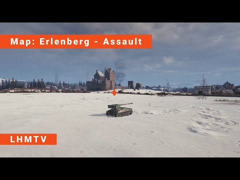 WoT - LHMTV - 1k spotting - 1k dmg - Erlenberg - Assault - It was fun ;) - Made my day