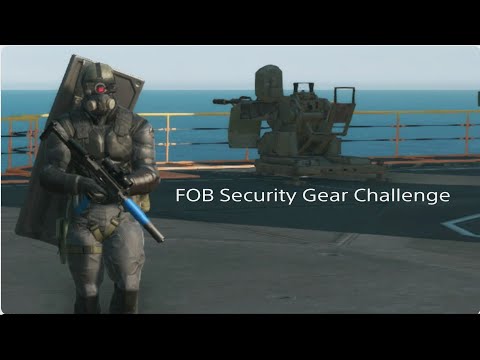 Defending my FOB as a Security Guard #1 - MGSV