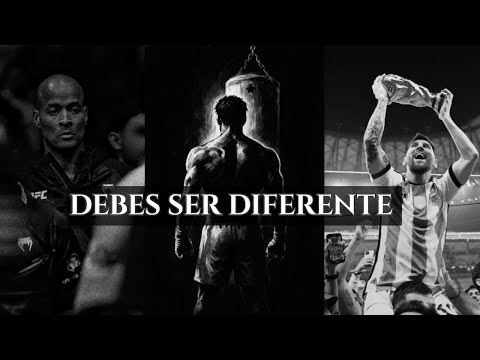 DEBES SER DIFERENTE AL RESTO - Discurso Motivacional