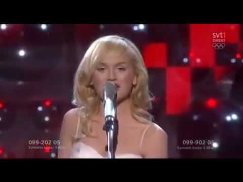 PRE-EUROVISION 2010 SWEDEN  ANNA BERGENDAHL "This Is My Life"  LIVE
