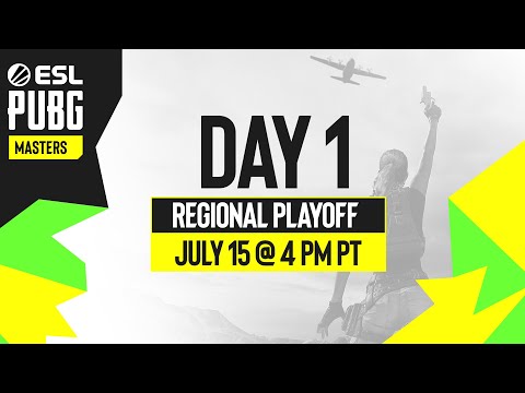 ESL PUBG Masters Phase 2 NA Regional Playoff Day 1 (Group A vs. Group B)