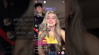 Addison Rae TikTok Live w/ Bryce Hall - 12/13/2019