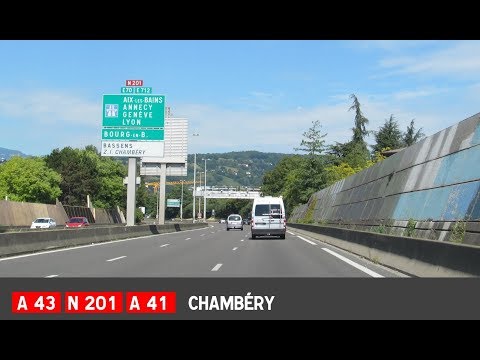 France (F): A43/N201/A41 Chambéry
